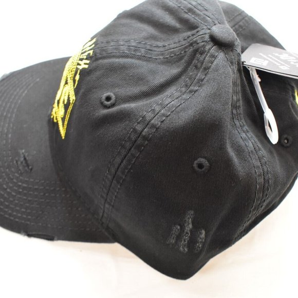 AC/DC Mens AC DC High Voltage Distressed Hat Baseball Cap New With Tags - Picture 9 of 11